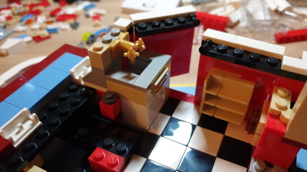 LEGO Camper build process