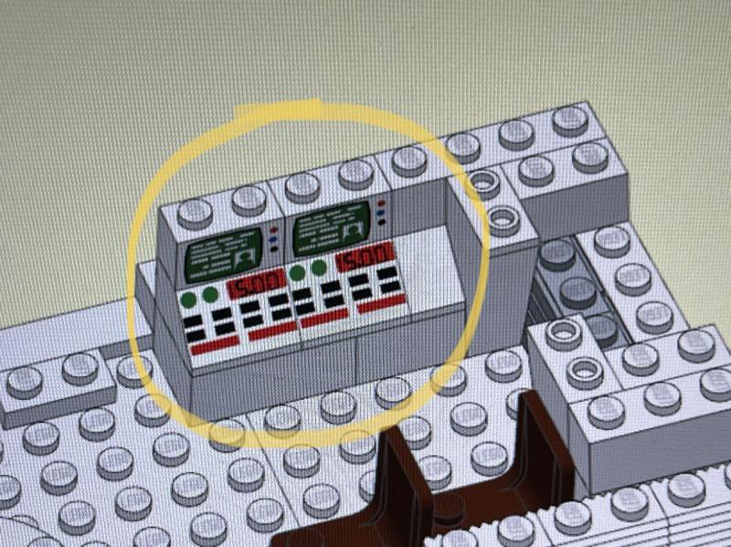 Build photos for Space 1999 Eagle
          LEGO