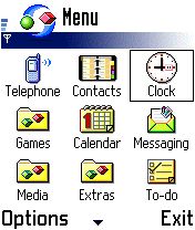 Customising the Menu screen