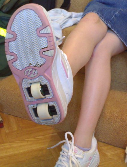 Heelys Rebel at home